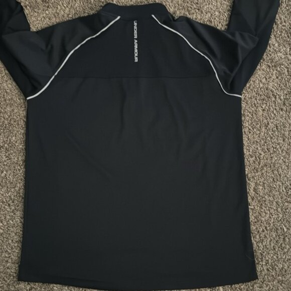 Under Armour Run Extra Large Black Active Sweater - Picture 6 of 8